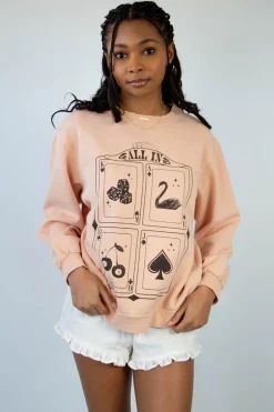 All In Graphic Crew Sweatshirt