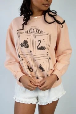 All In Graphic Crew Sweatshirt