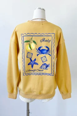 Amalfi Coast Graphic Sweater