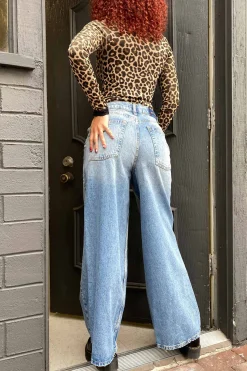Anika Ultra Wide Leg Jeans by BDG