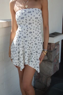 Asymmetrical Mini Tube Dress