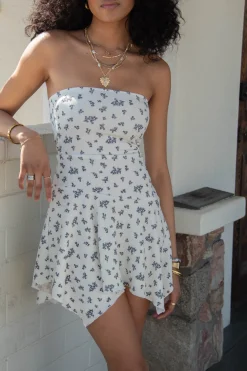 Asymmetrical Mini Tube Dress