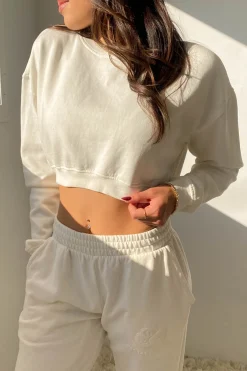 Basic Crop Sweatshirt