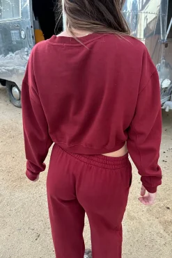 Basic Crop Sweatshirt