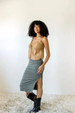 Basic Midi Skirt