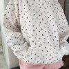 Cherry & Bow Print Hoodie