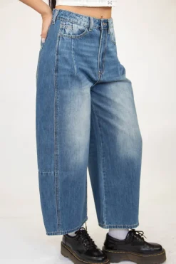 Crop Barrel Jeans by For Good