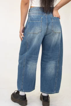 Crop Barrel Jeans by For Good