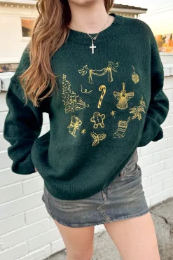 Evergreen Christmas Sweater