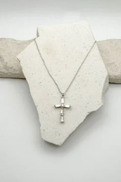 Everyday Silver Cross Necklace