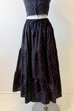 Floral Midi Skirt