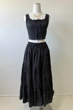 Floral Midi Skirt