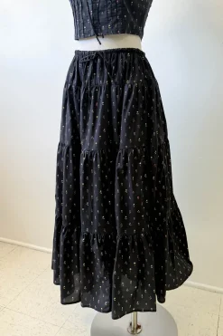 Floral Midi Skirt