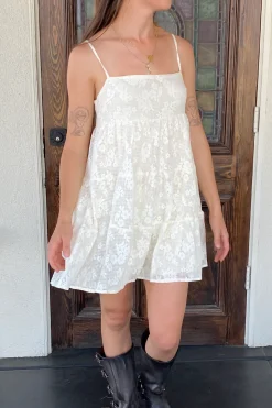 Floral Mini Babydoll Dress