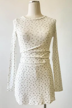 Floral Mini Skirt