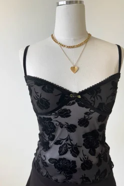 Floral Stretch Lace Top