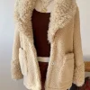 Fur Lined Sherpa Jacket