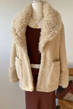 Fur Lined Sherpa Jacket