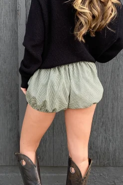 Gingham Bloomer Shorts