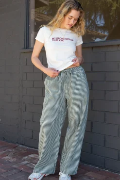 Gingham Pants