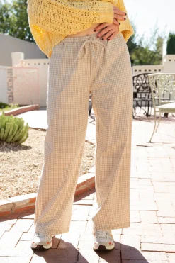Gingham Pants