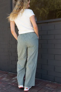 Gingham Pants