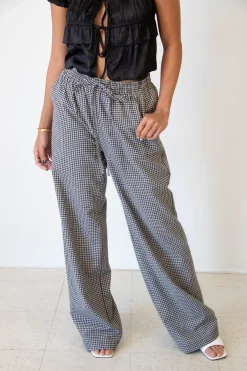 Gingham Pants