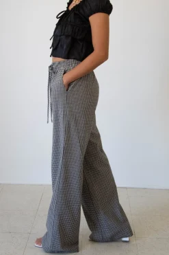 Gingham Pants