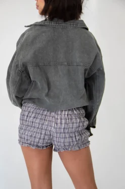 Gingham Ruffled Bloomer Shorts