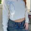 Knit Bow Sweater