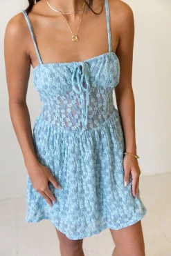 Lace Corset Mini Dress