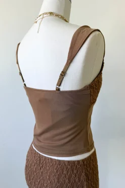 Lace Trim Cami Top