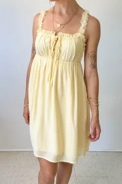 Lacey Babydoll Mini Dress