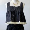 Lacey Floral Babydoll Top