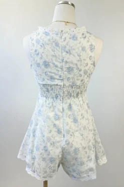 Lacey Floral Romper