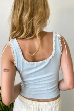 Lacey Ribbed Cami Top