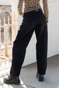 Logan Cinch Back Boyfriend Jeans by BDG