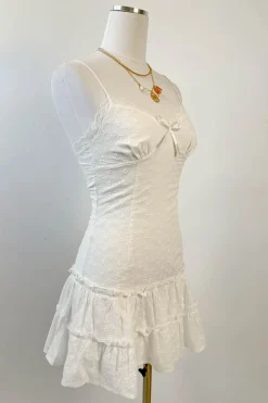 Mini Eyelet Dress