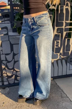 Nectar Premium Denim: The Olivine Wide Leg Jeans