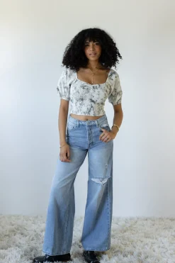 Nectar Premium Denim: The Olivine Wide Leg Jeans