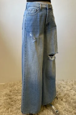 Nectar Premium Denim: The Olivine Wide Leg Jeans