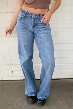 Nectar Premium Denim: The Olivine Wide Leg Jeans