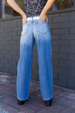 Nectar Premium Denim: The Olivine Wide Leg Jeans