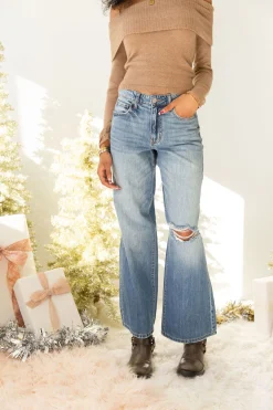Nectar Premium Denim: The Olivine Wide Leg Jeans