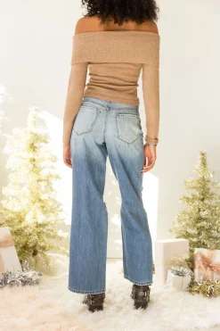 Nectar Premium Denim: The Olivine Wide Leg Jeans