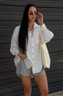 Oversized Long Sleeve Top
