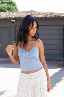 Pointelle Cami Top