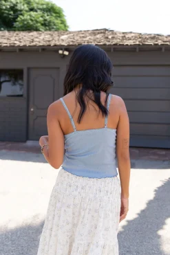 Pointelle Cami Top