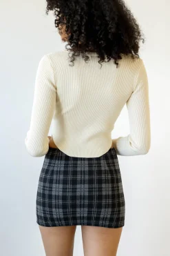 Ribbed Long Sleeve Top