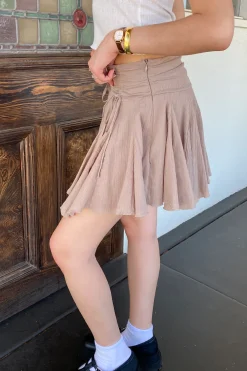Ruffle Mini Skirt by For Good